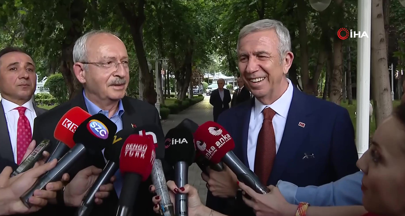 Kılıçdaroğlu ve Ankara Büyükşehir Belediye Başkanı Yavaş bir araya geldi