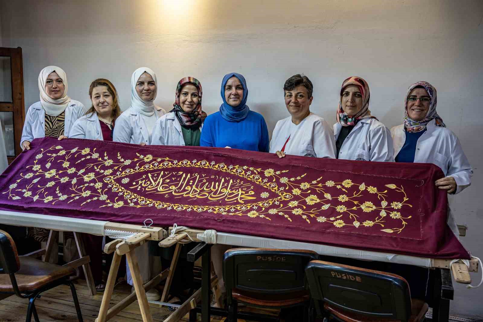 Eskiyen puşideler Tokat’ta yeniden ilmek ilmek işleniyor