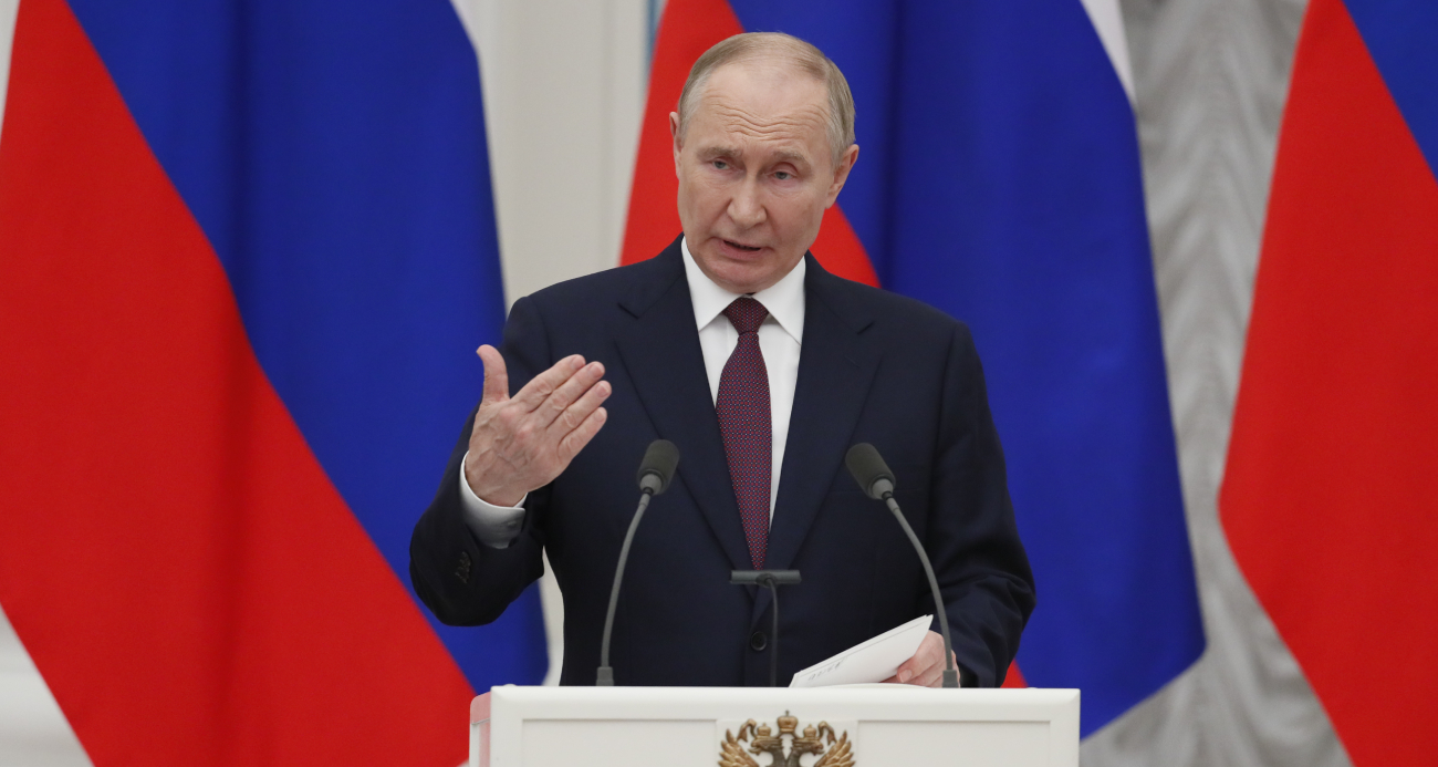 Putin: “Rusya, (Ukrayna'da) çatışmanın kesin bir şekilde sonlandırılmasından yana”