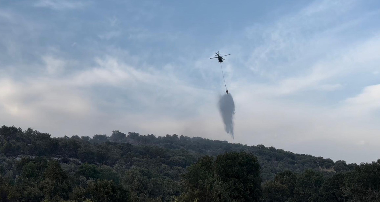 Diyarbakır’daki orman yangınları helikopter desteğiyle kontrol altına alındı