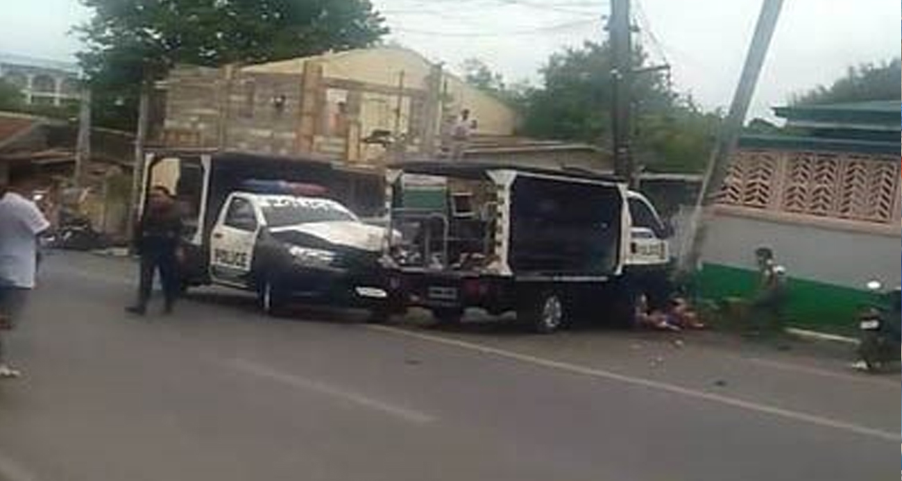 Filipinler'de bir kişi kaçırdığı polis aracıyla yayaların arasına daldı: 3 ölü