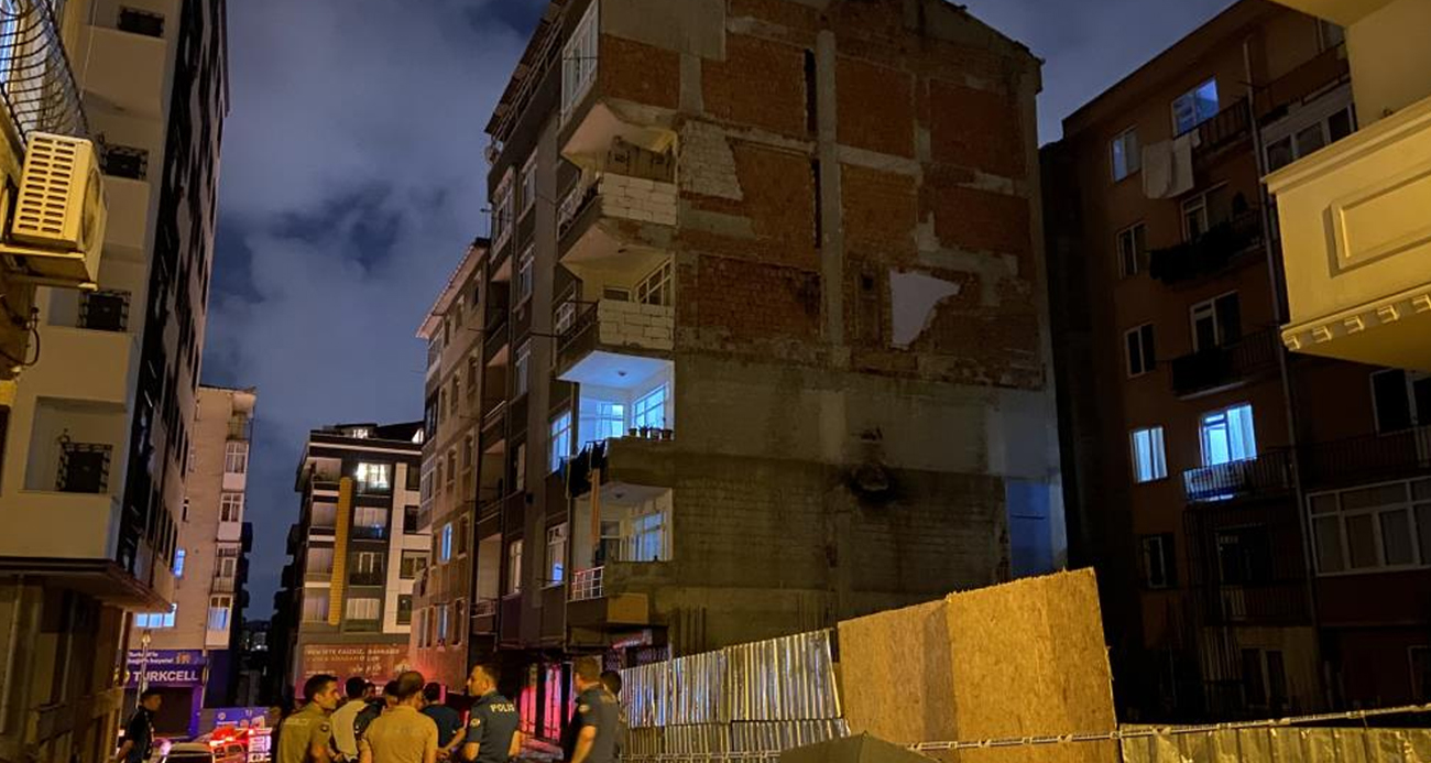 Bahçelievler’de bir bina tedbir amacıyla boşaltıldı
