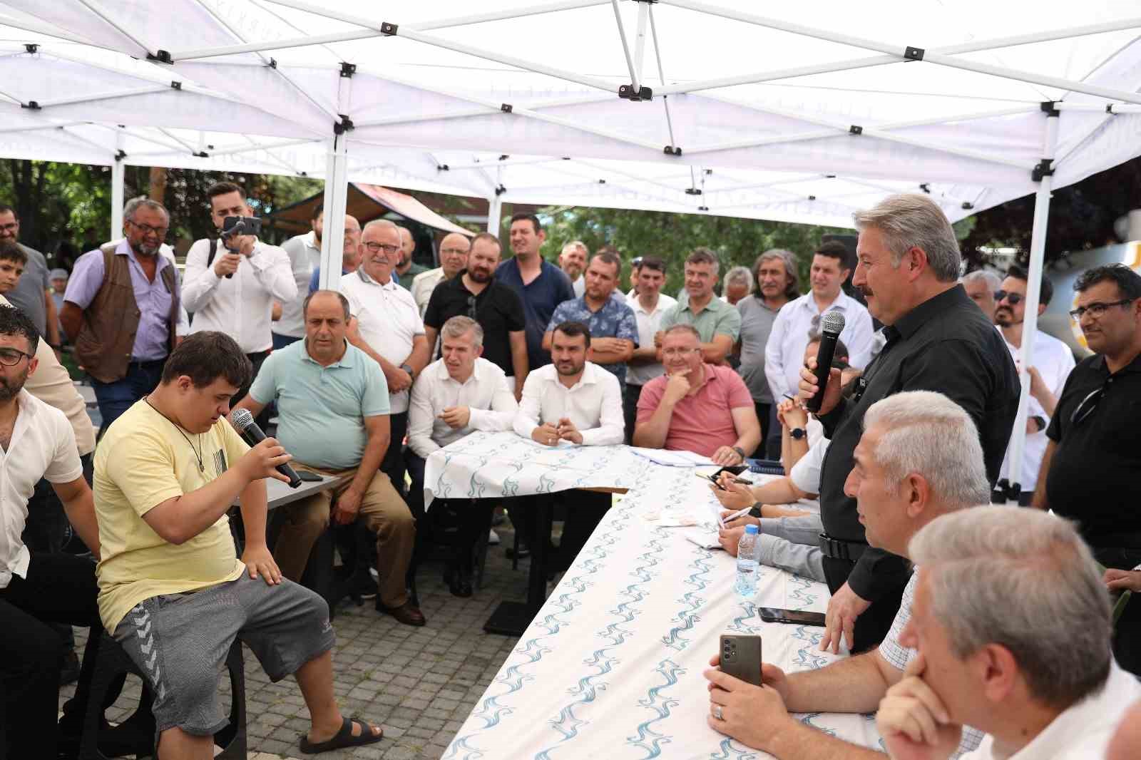 ’Mobil Başkan’ İldem’e konuk oldu