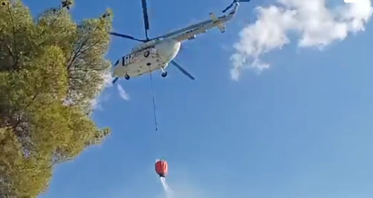 Çorum’da orman yangını: Havadan ve karadan müdahale ediliyor