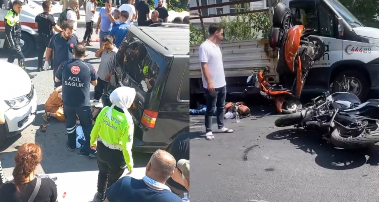 İstanbul’da feci kaza: Kalp krizi geçiren sürücü öldü, çarptığı kadının bacağı koptu
