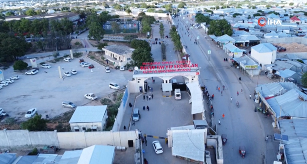 Somali'de Recep Tayyip Erdoğan Hastanesi hastalara şifa olmaya devam ediyor