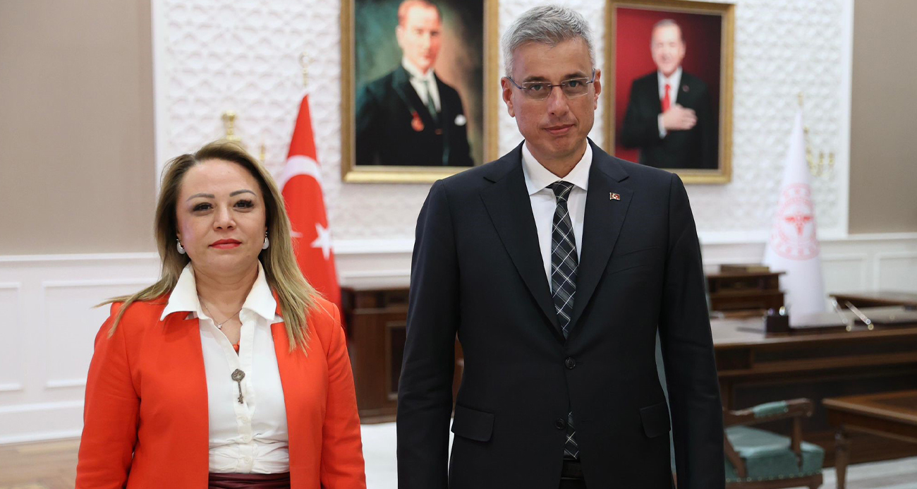 Prof. Dr. Aysun Bay, Sağlık Bakanı Memişoğlu ile görüştü