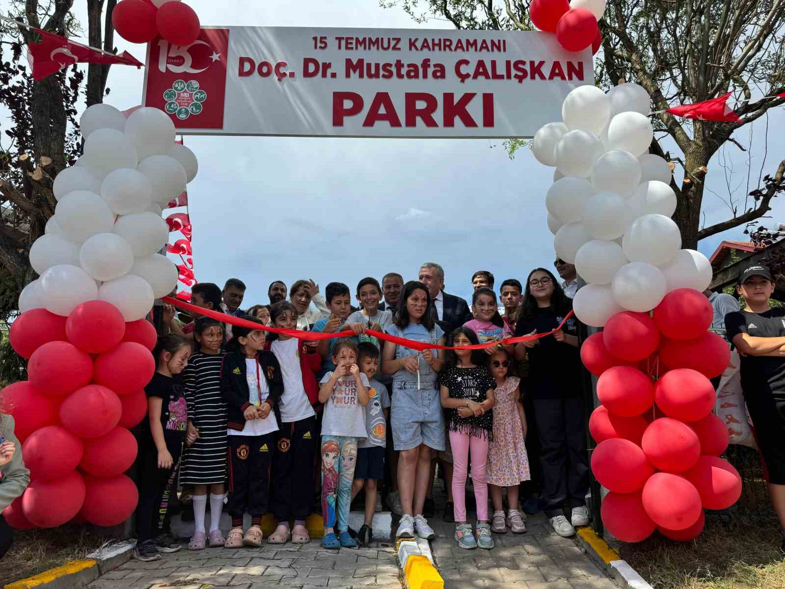 15 Temmuz kahramanının adı, Mengen’de çocuk parkına verildi