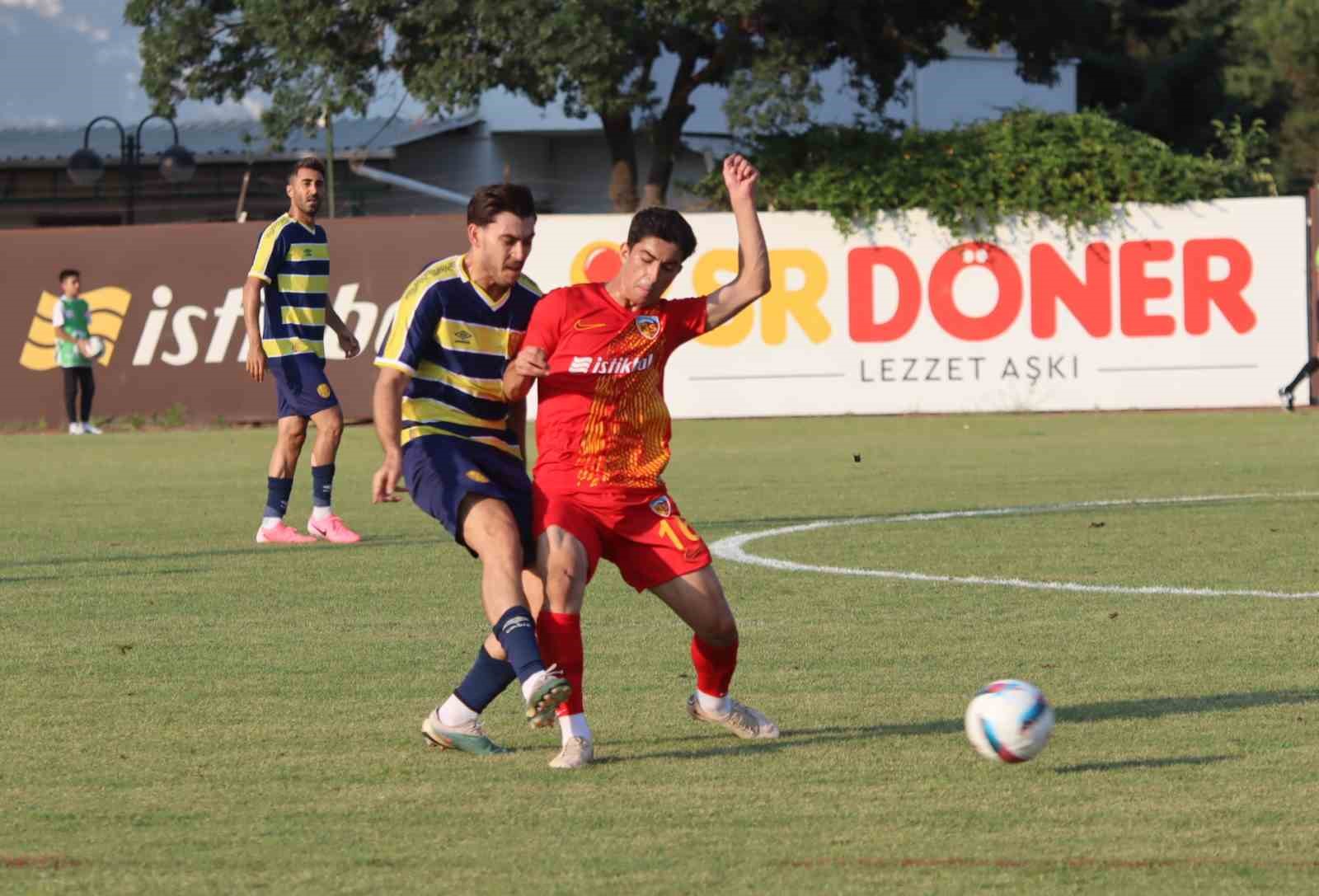 Hazırlık maçı: Kayserispor: 1 - Ankaragücü:3