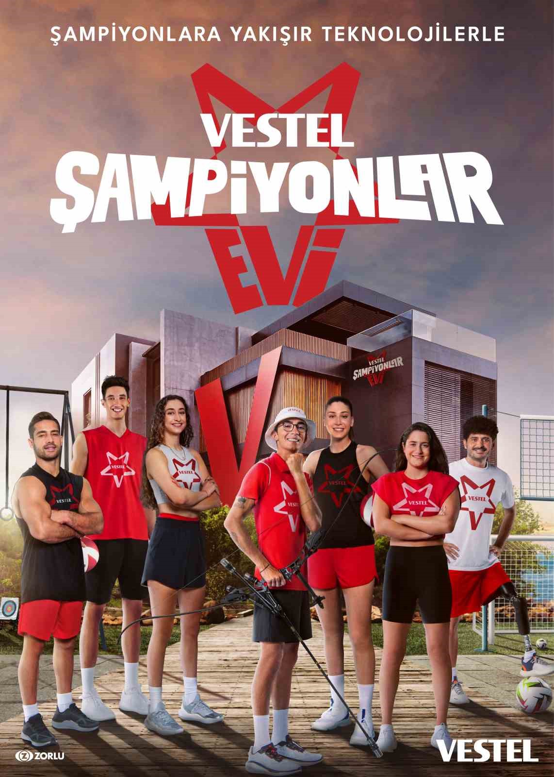 Vestel, ‘Şampiyonlar Evi’ projesini hayata geçiriyor