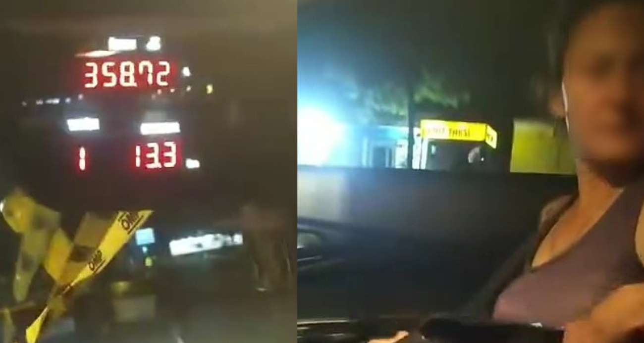 Pendik’te taksiciyle yolcu arasındaki para tartışması kamerada