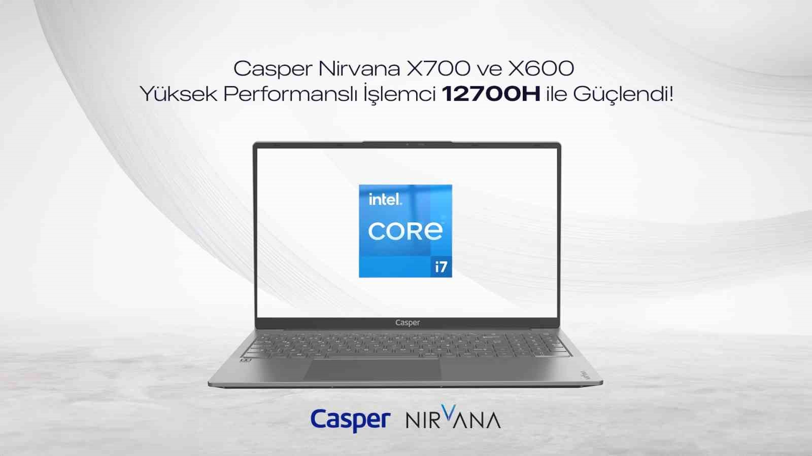 Casper Nirvana x700 ve x600 ıntel “H” serisi işlemcilerle yenilendi