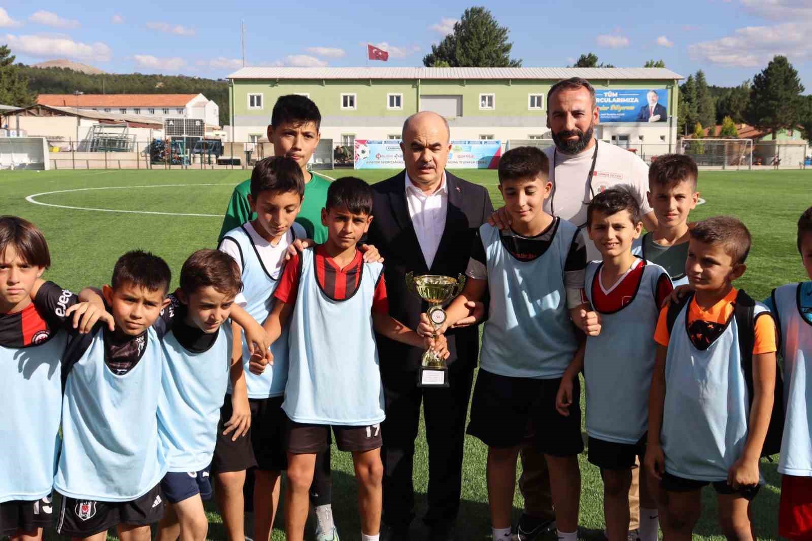 Çorum’da Yaz Kuran Kursları futbol turnuvası sona erdi