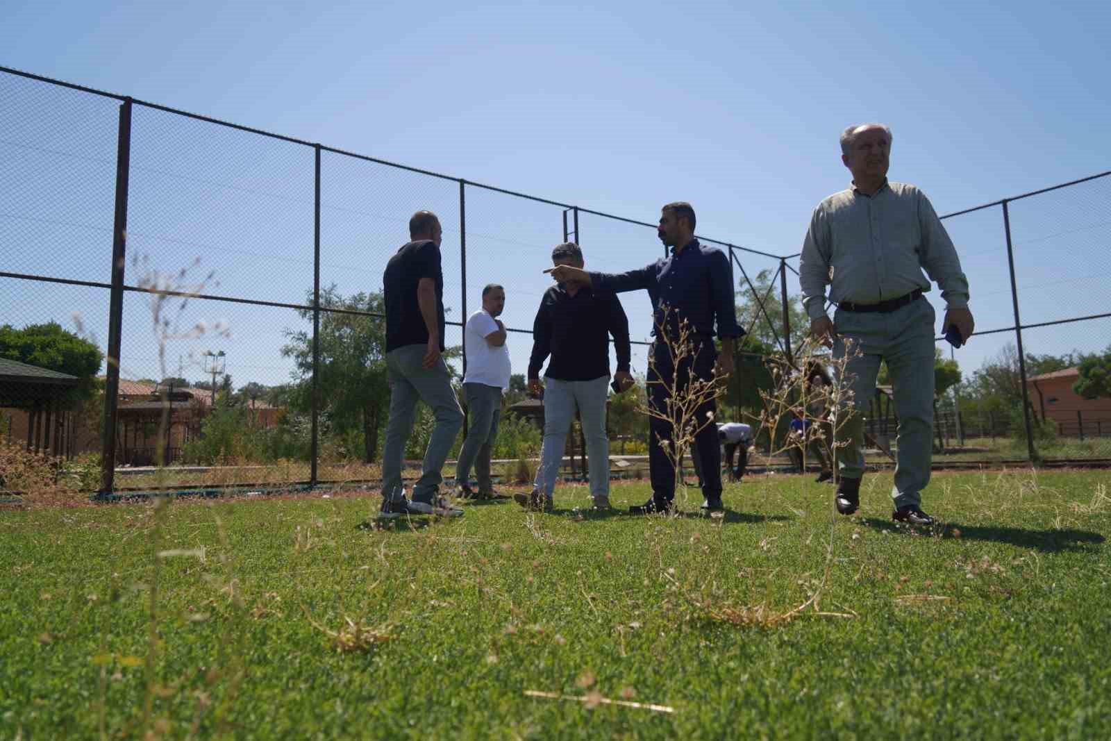 Diyarbakır’da tahrip edilen sosyal yaşam parkın faaliyete geçirilecek