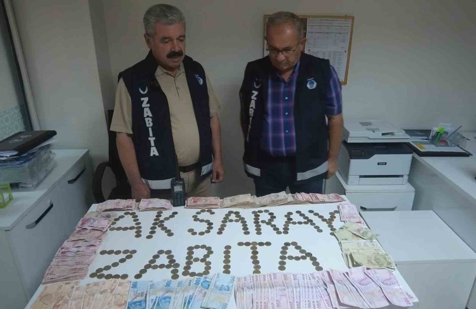 Aksaray’da dilenci operasyonu: 20 dilenciden 30 bin lira çıktı