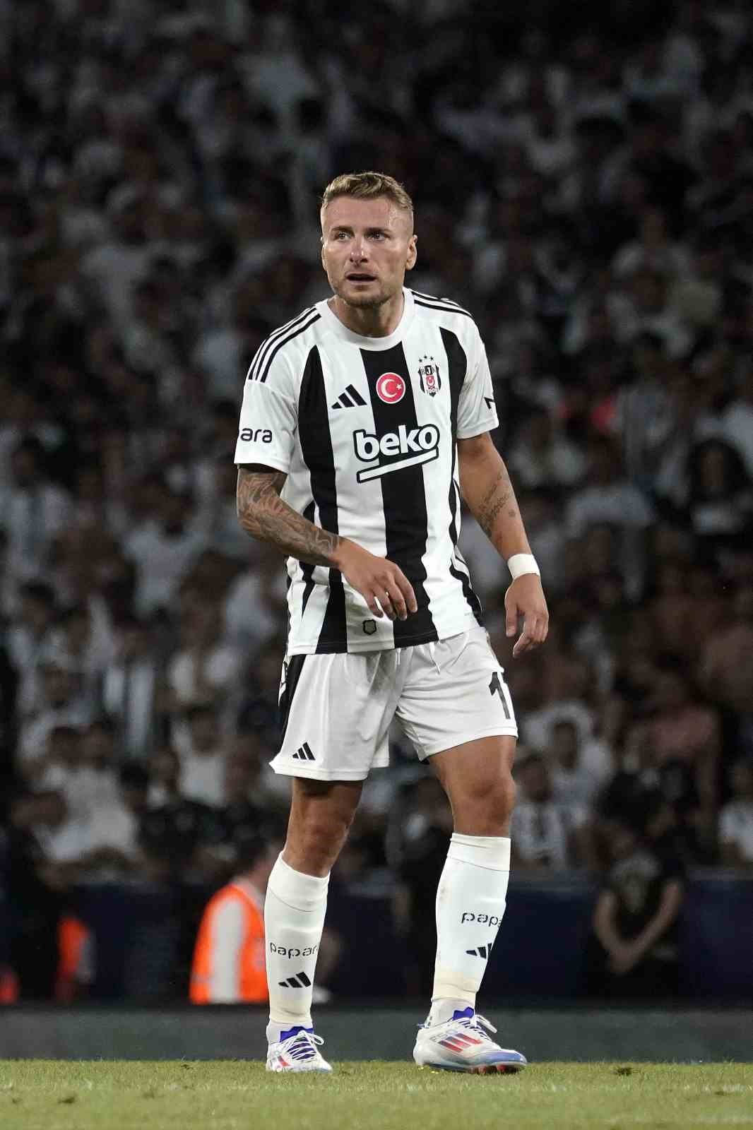 Beşiktaş’ta Ciro Immobile ve Mustafa Hekimoğlu ilk gol sevincini yaşadılar