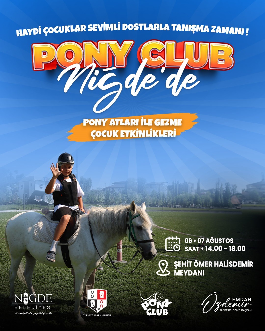 Pony Club Atları Niğde’ye Geliyor