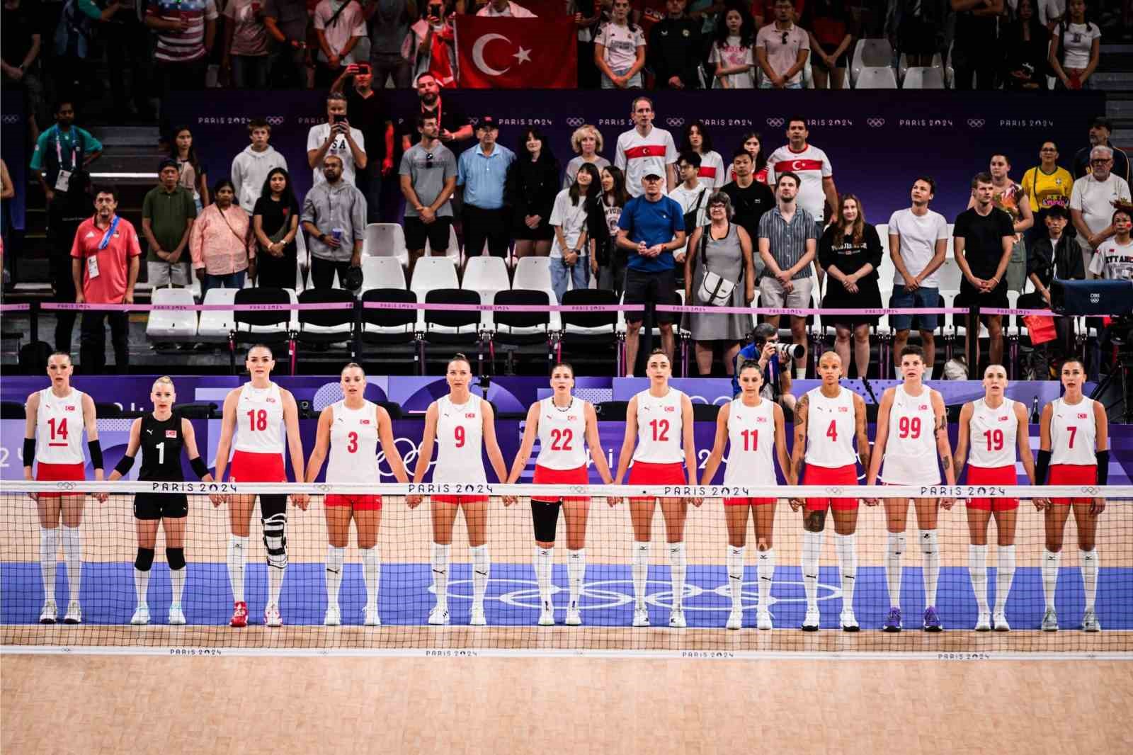 A Milli Kadın Voleybol Takımı, Paris 2024’te yarı finale yükseldi