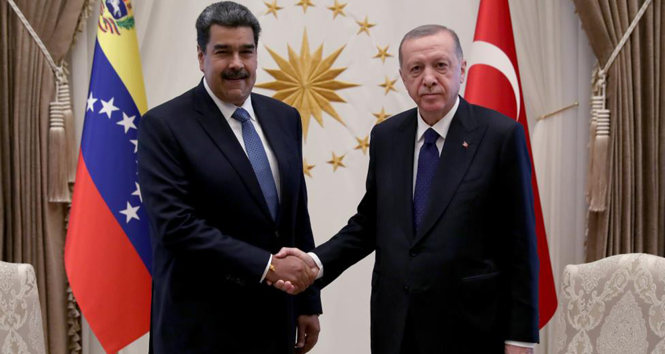 Cumhurbaşkanı Erdoğan, Venezuela Cumhurbaşkanı Maduro ile görüştü