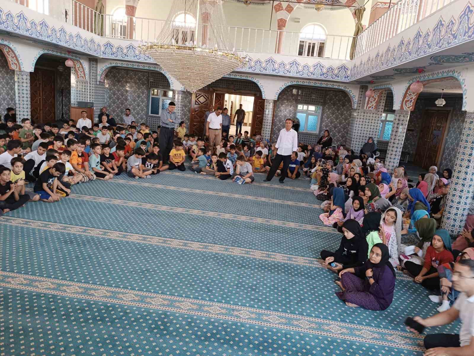 Elazığ’da Kur’an kursu öğrencilerine bağımlılıkla mücadele eğitimi