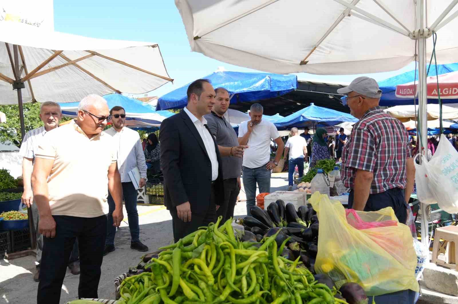 Hamidiye kapalı modern pazaryeri açıldı