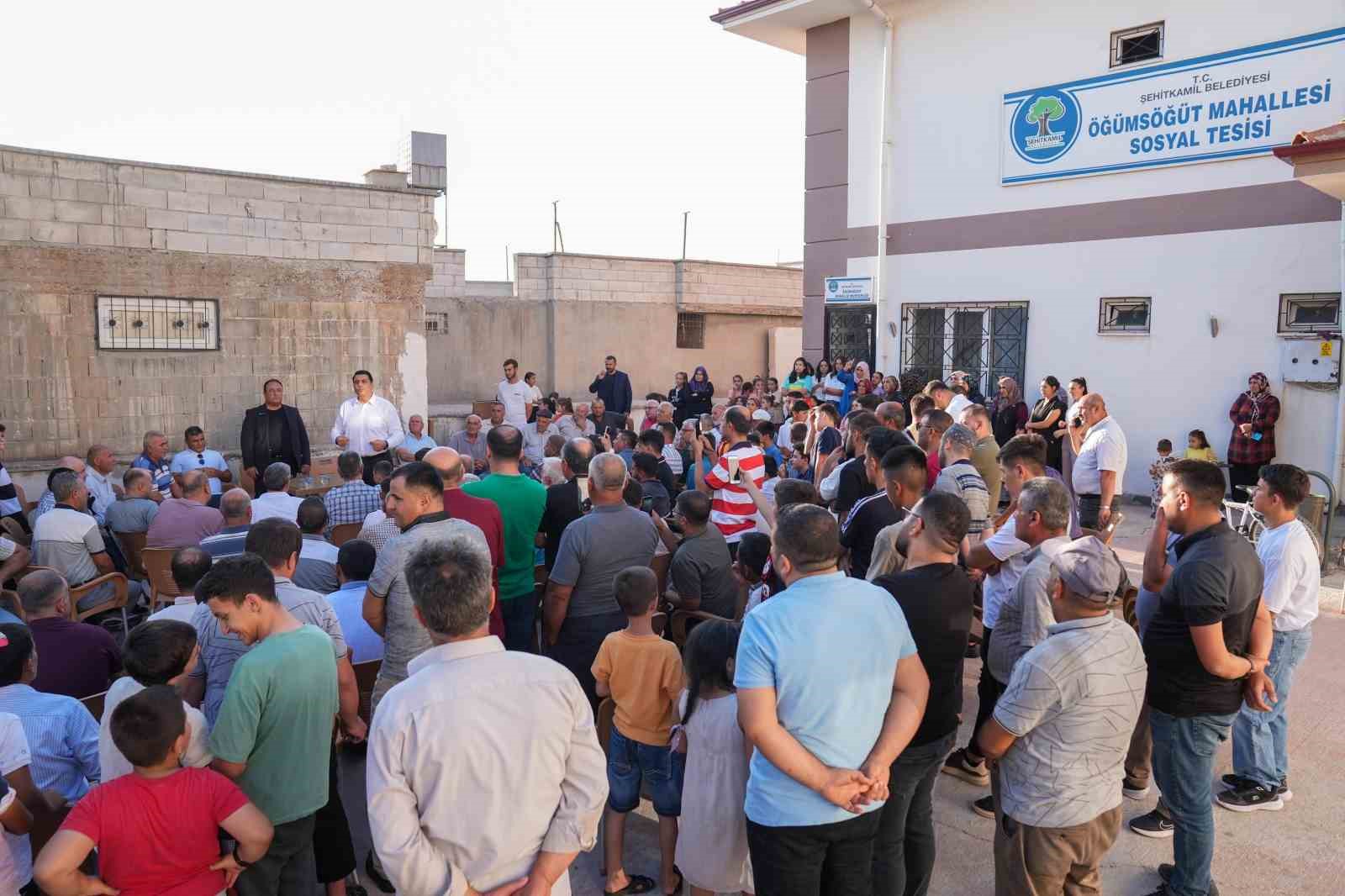 Öğümsöğüt sakinlerinden Yılmaz’a yoğun ilgi