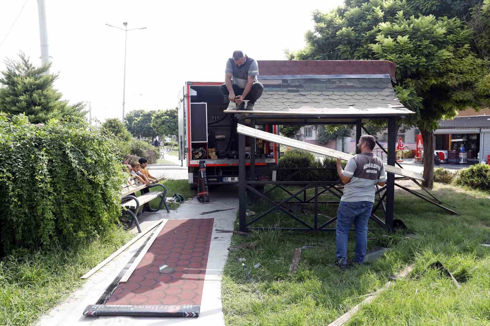 Akdeniz’in parkları yenileniyor