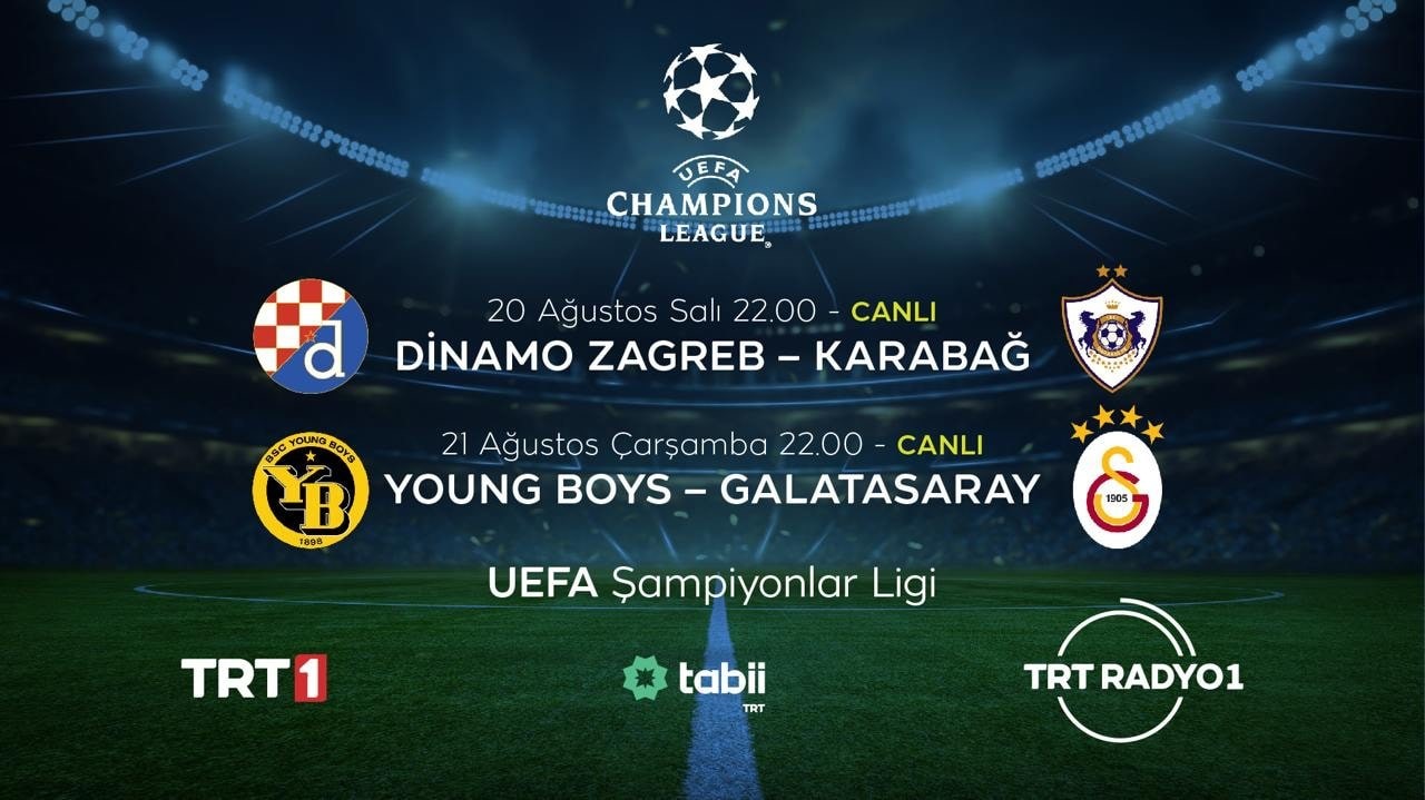 UEFA Şampiyonlar Ligi Play-Off heyecanı TRT’de yaşanacak