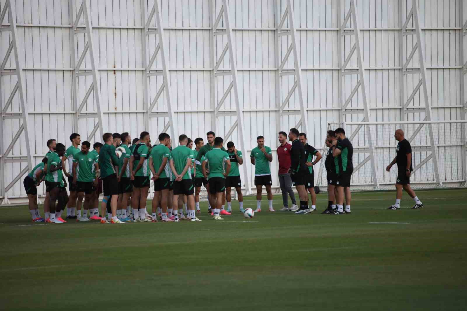 Konyaspor’da Bodrum FK maçı hazırlıkları sürüyor