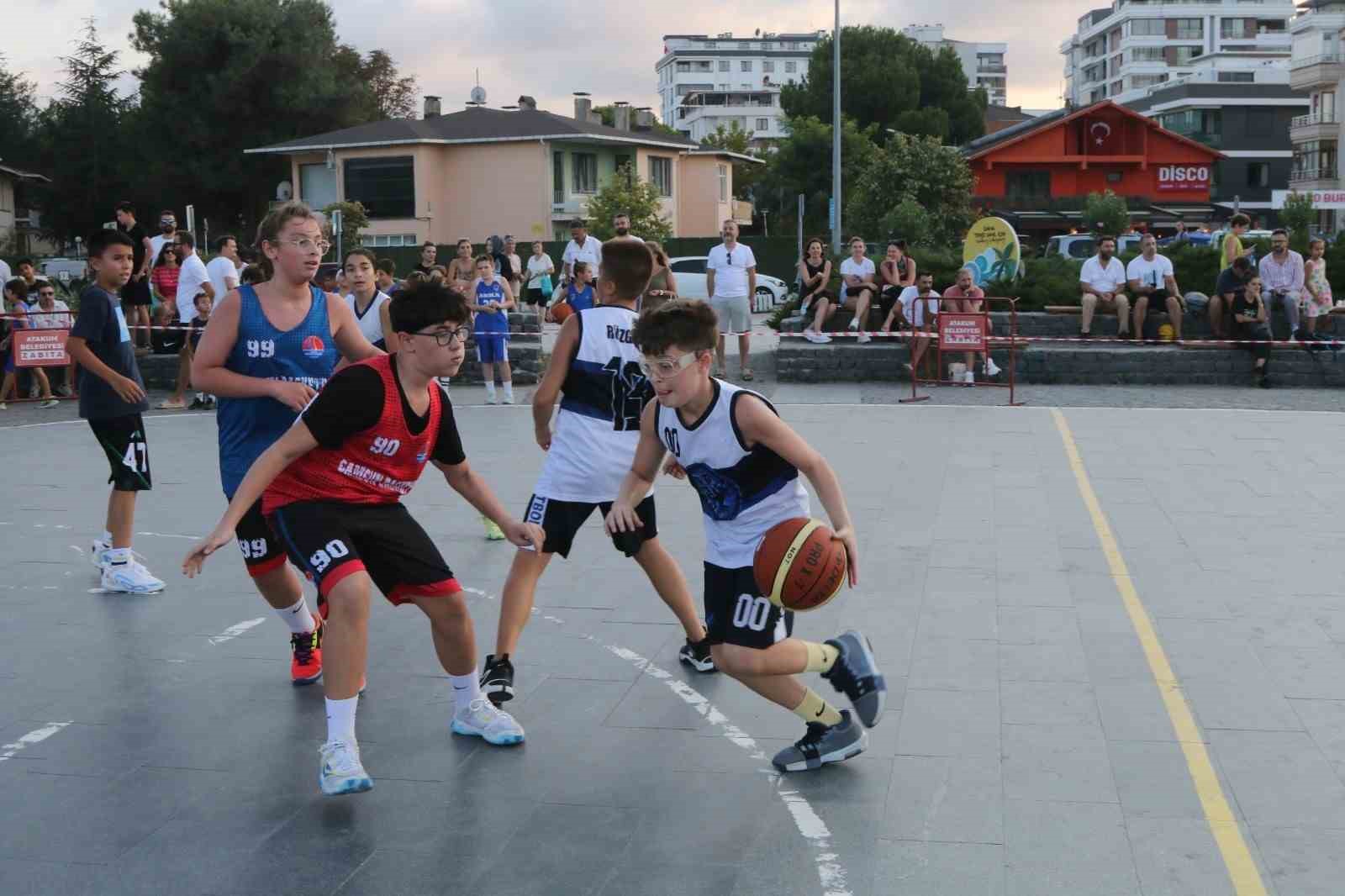 Atakum’da basketbol şöleni