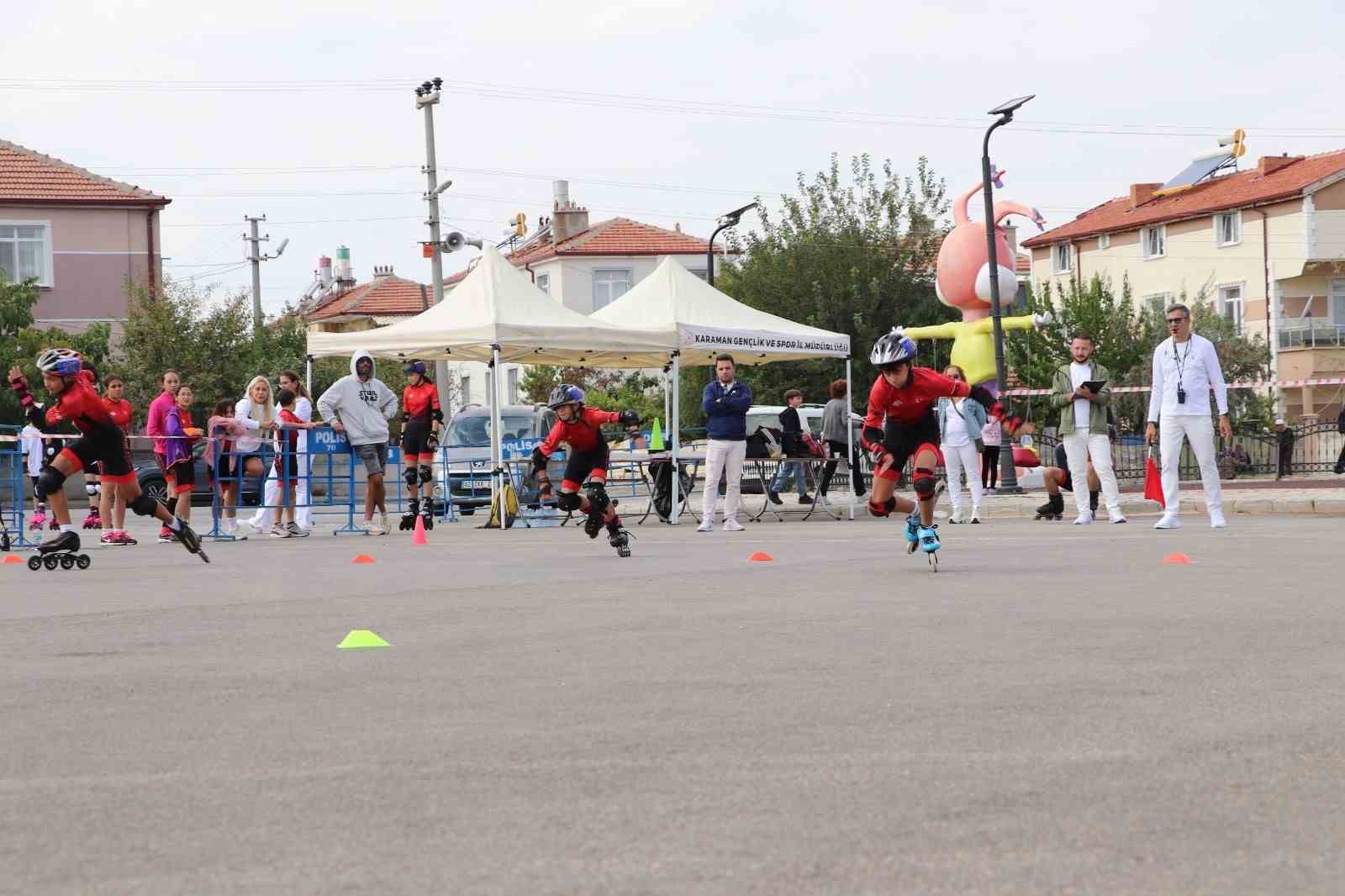 Tekerlekli Paten Türkiye Şampiyonası Karaman’da başladı