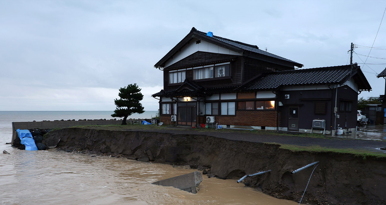 Japonya'daki heyelanda 1 kişi öldü, kayıp sayısı 10'a yükseldi