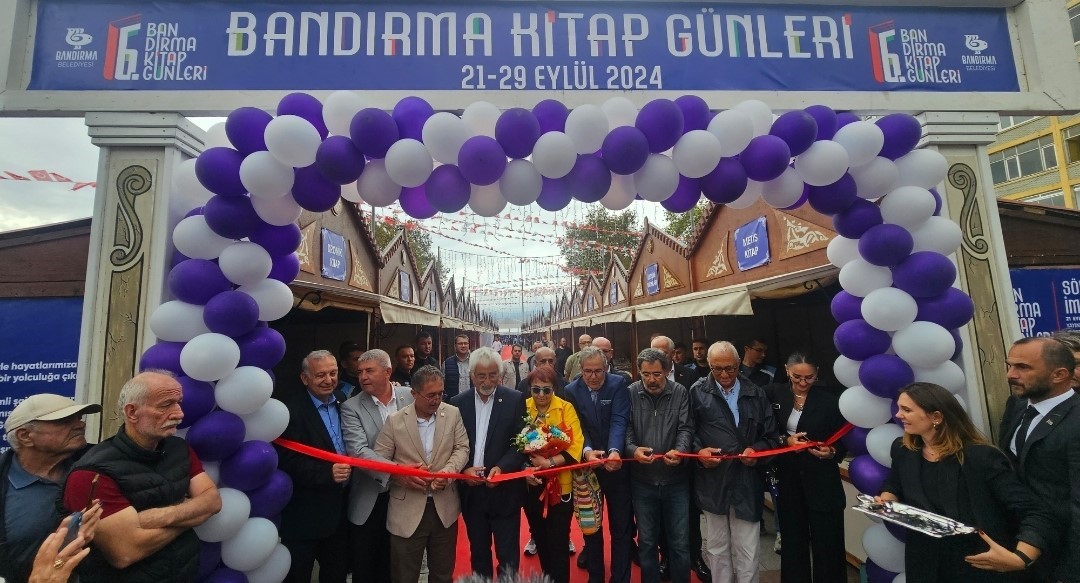 6.Bandırma Kitap Günleri başladı