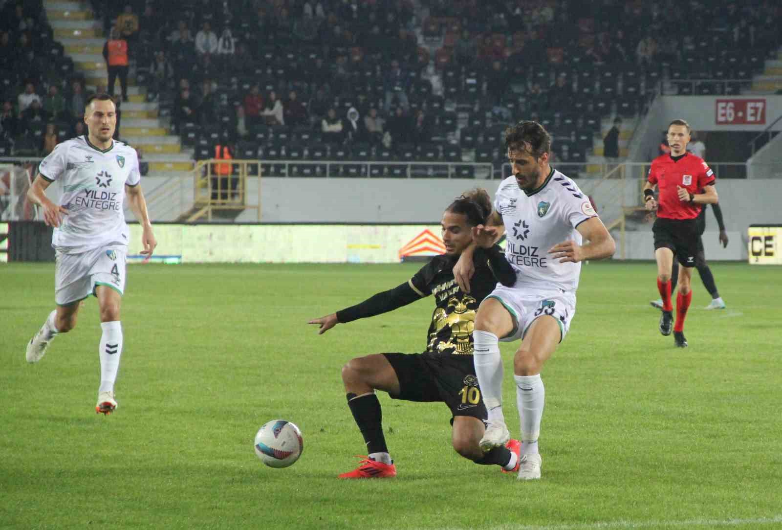 Trendyol 1. Lig: Çorum FK: 0 - Kocaelispor: 2