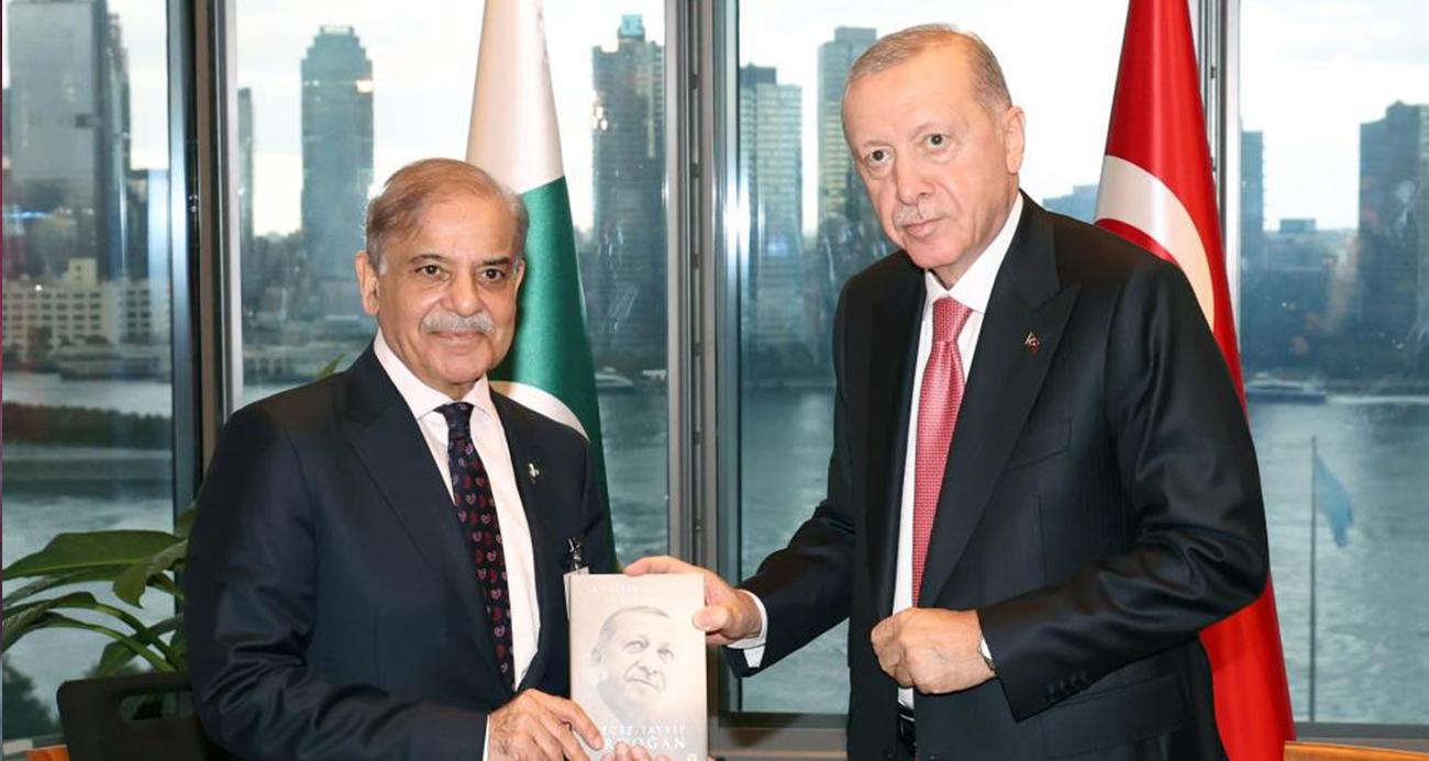 Cumhurbaşkanı Erdoğan, Pakistan Başbakanı Şerif’i kabul etti