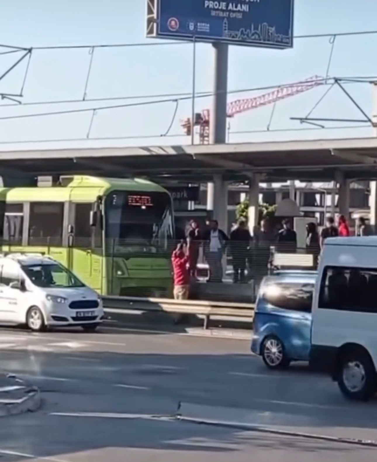 Bursa’da yüreklerin ağza geldiği anlar..