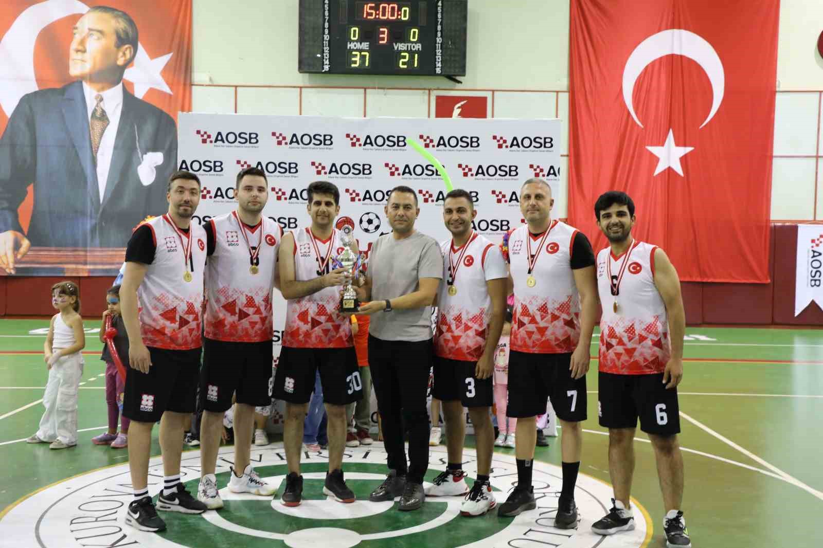 AOSB Spor Şenliği çerçevesinde 2. Basketbol Turnuvası sonuçlandı