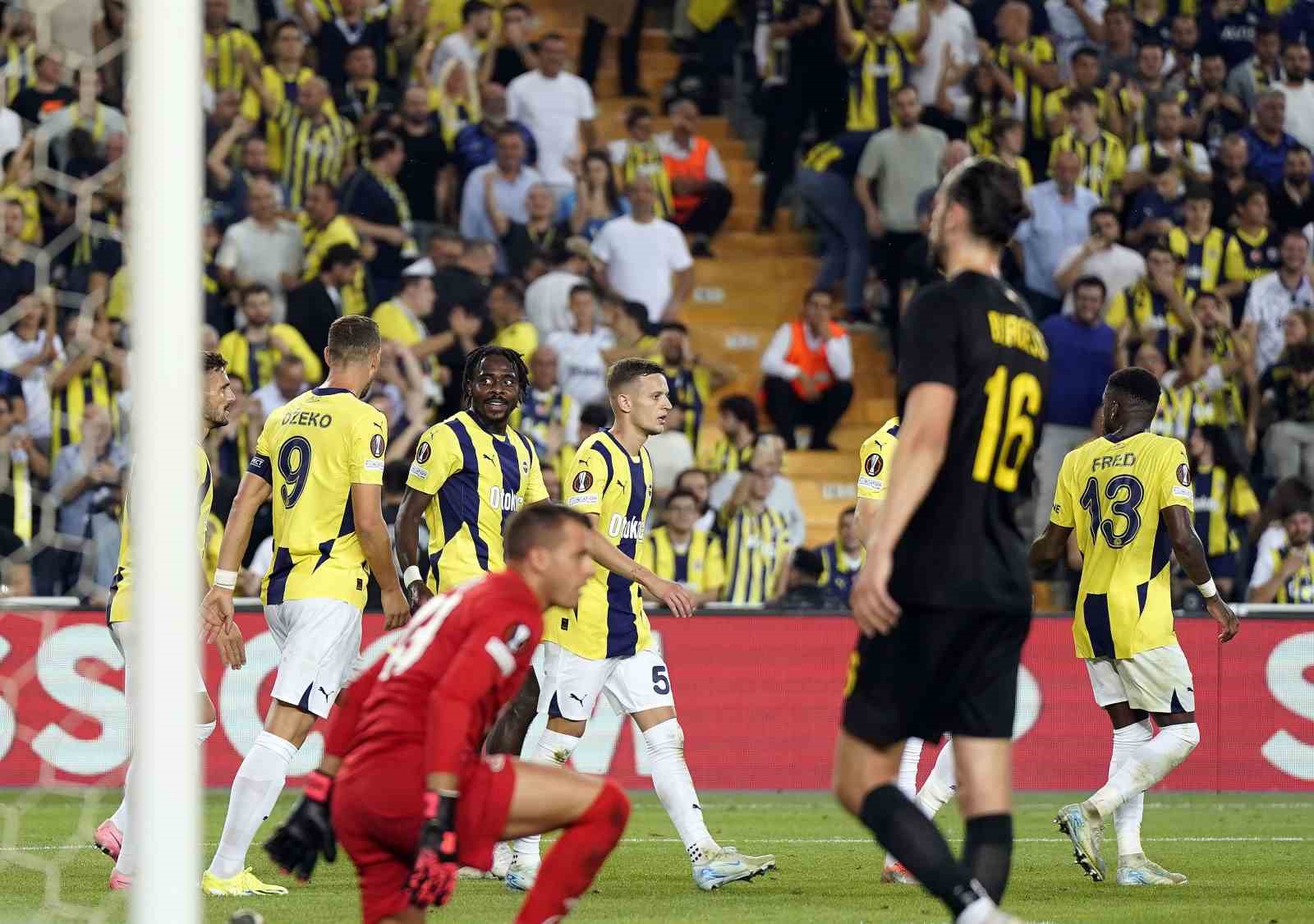 UEFA Avrupa Ligi: Fenerbahçe: 2 - Union Saint-Gilloise: 1 (Maç sonucu)