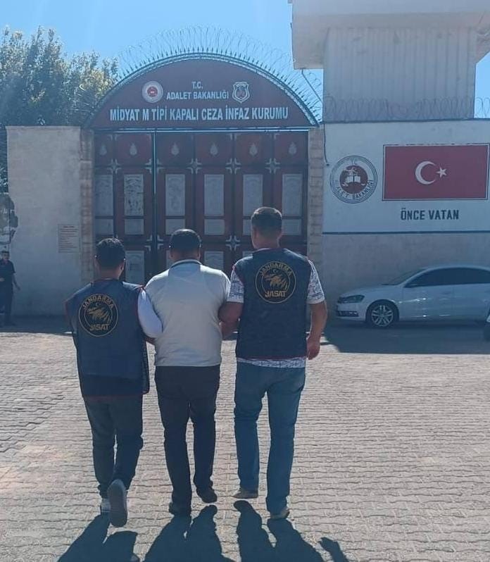 Mardin’de 18 yıl hapis cezası bulunan firari hükümlü yakalandı