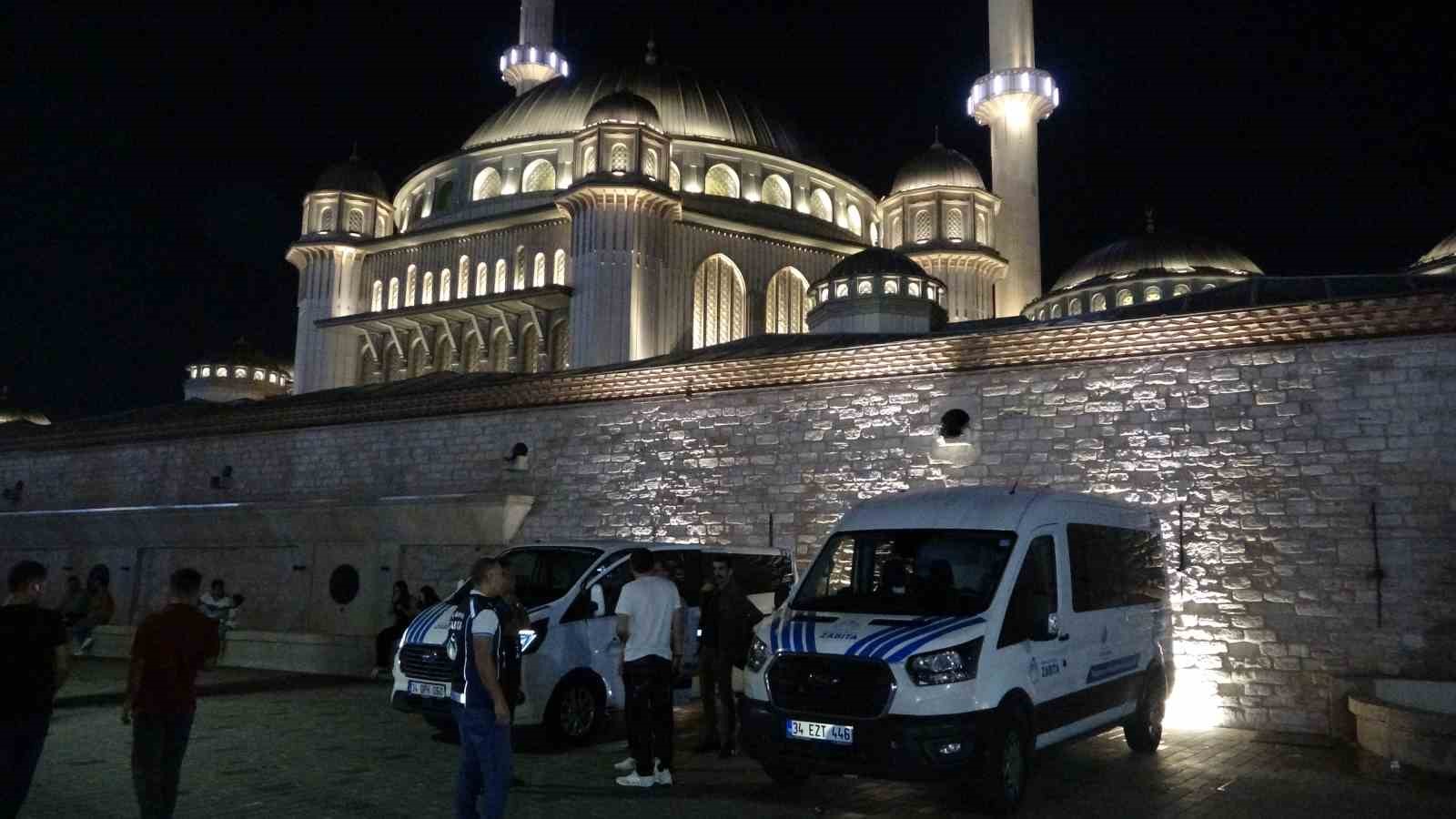 Taksim’de dilenci operasyonu