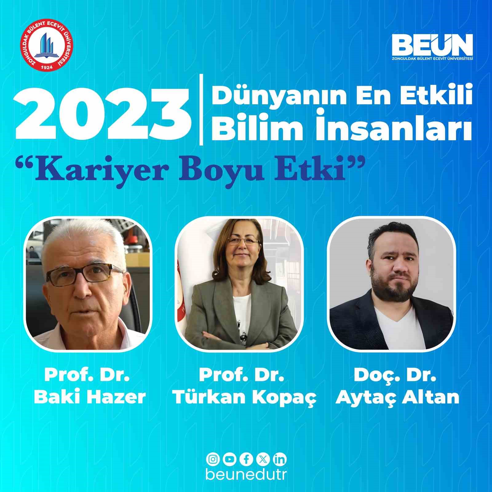 BEUN’dan 9 akademisyen 