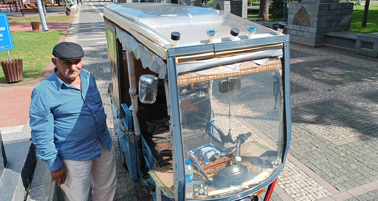 Bu da güneş enerjili motosiklet: Hem gidiyor hem de şarj ediyor