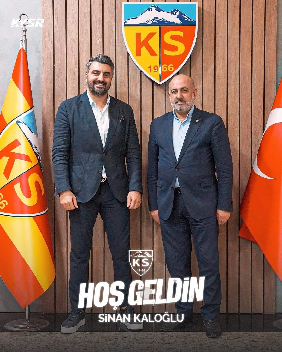 Kayserispor’da Sinan Kaloğlu dönemi