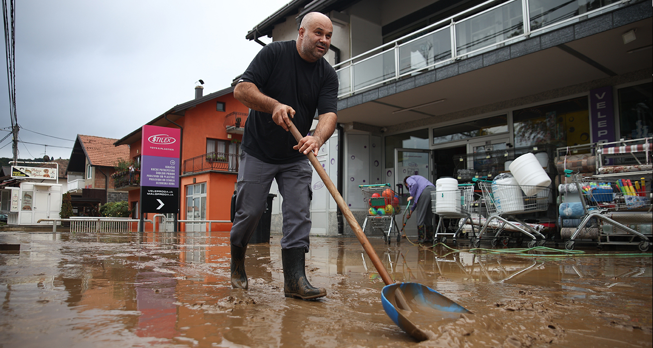 Bosna Hersek’te sel felaketi: 14 ölü