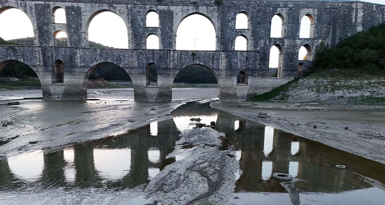 Alibey Barajı’nda korkutan görüntü: Son 10 yılın en kurak dönemini geçiriyor