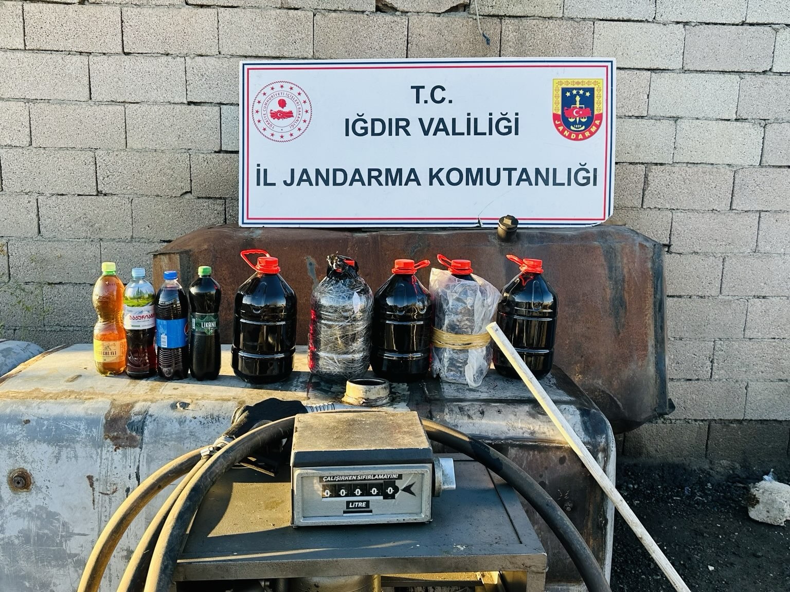 Iğdır İl Jandarma Komutanlığı’ndan kaçakçılık operasyonu