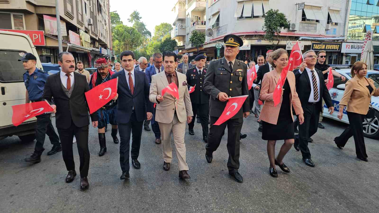 Atatürk’ün Nazilli’ye gelişinin 87. yıldönümü coşkuyla kutlandı