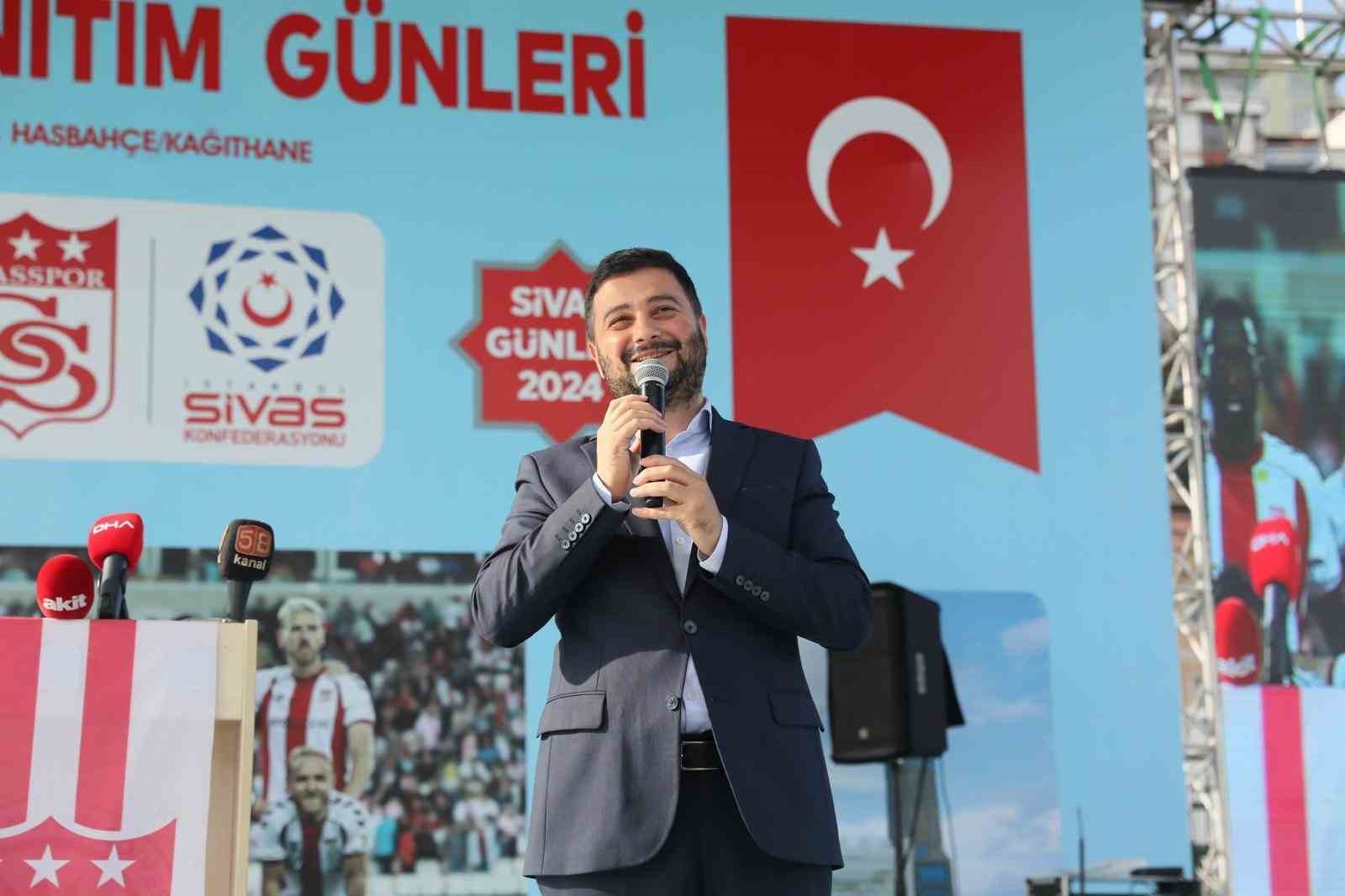 Kağıthane Hasbahçe’de Sivas Tanıtım Günleri rüzgarı