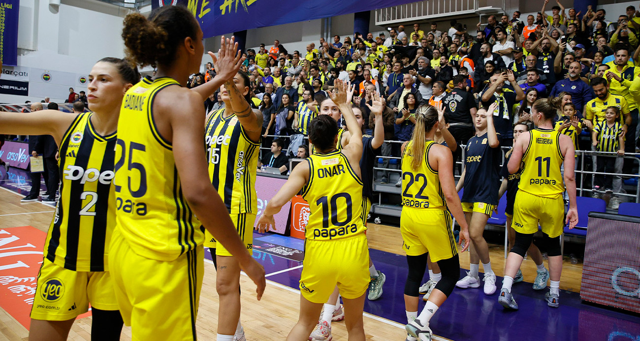 Kadınlar pota derbisi Fenerbahçe’nin