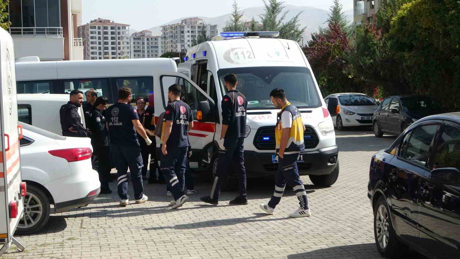 Malatya’da yürekleri ağza getiren yangın